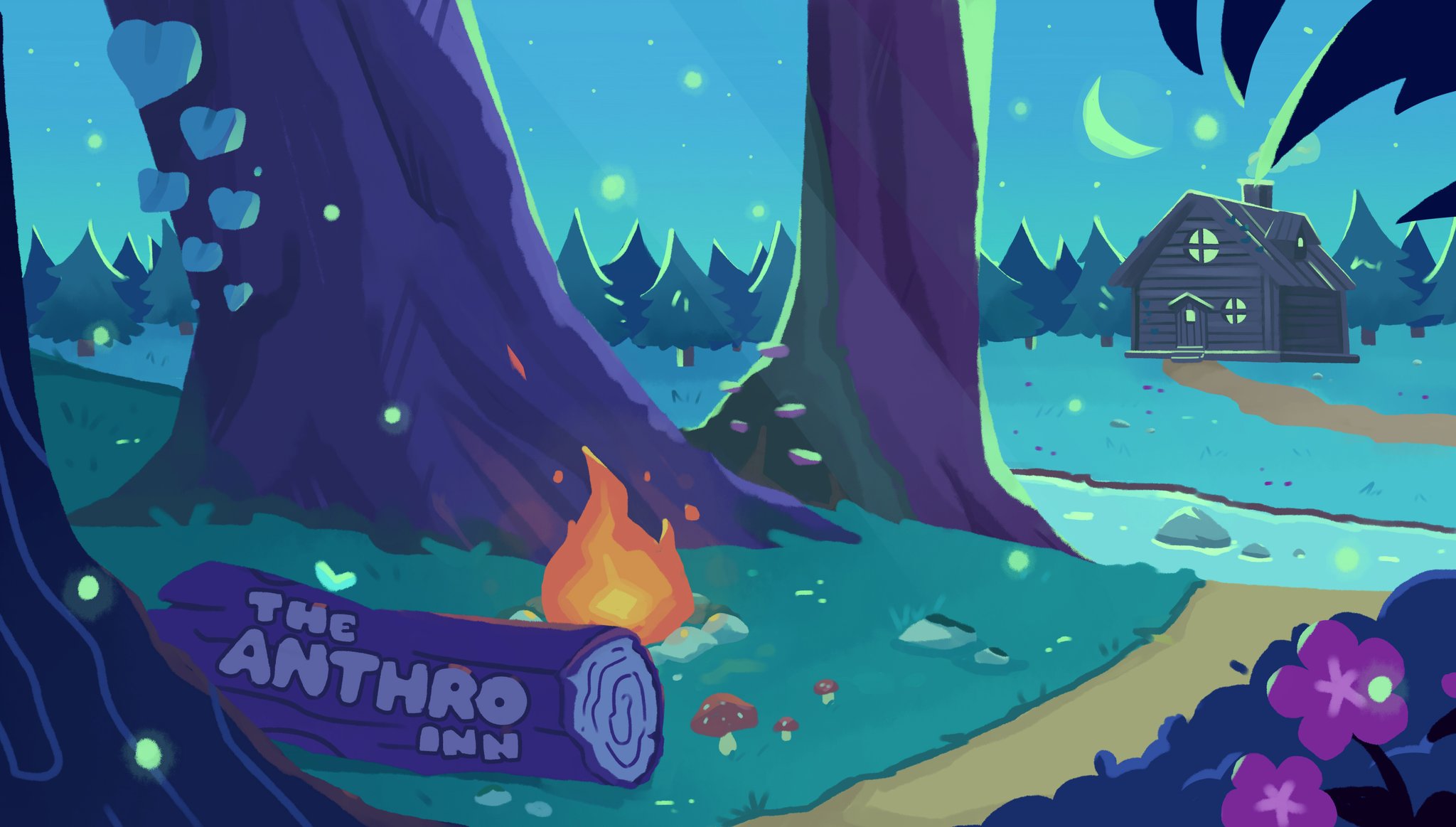 Discovery splash banner for The Anthro Inn Discord server