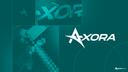 Discovery splash banner for Axora Ranked Bedwars Discord server