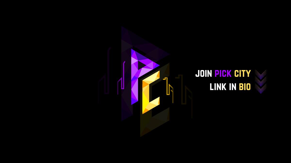 Discovery splash banner for Pick City Discord server
