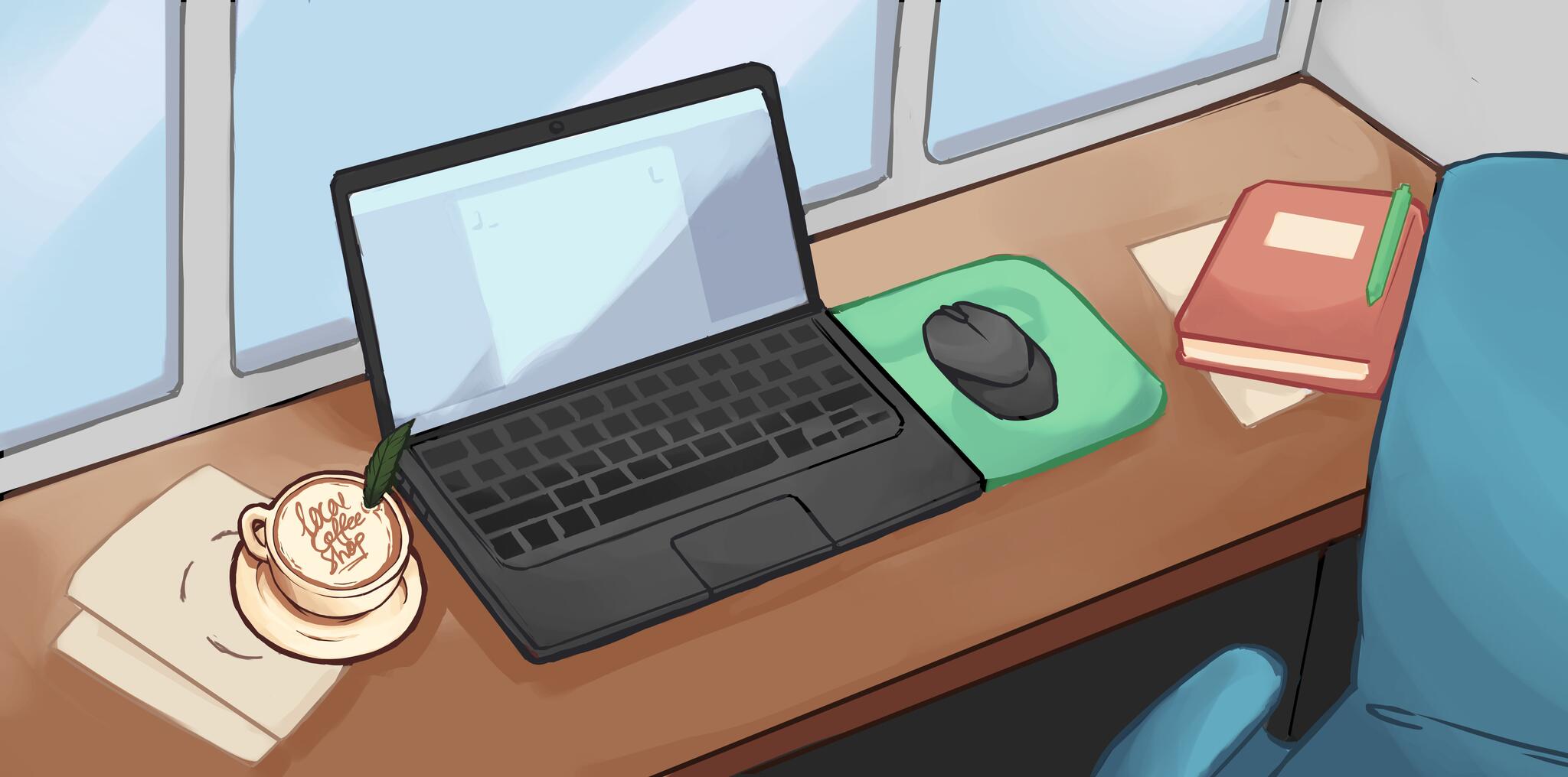 Discovery splash banner for Local Coffee Shop Discord server