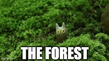 Discovery splash banner for The Forest Discord server