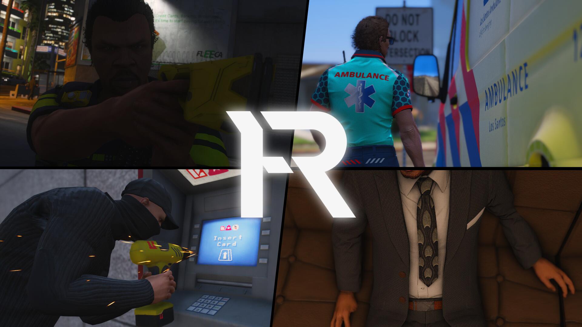 Discovery splash banner for Ryft Roleplay Discord server