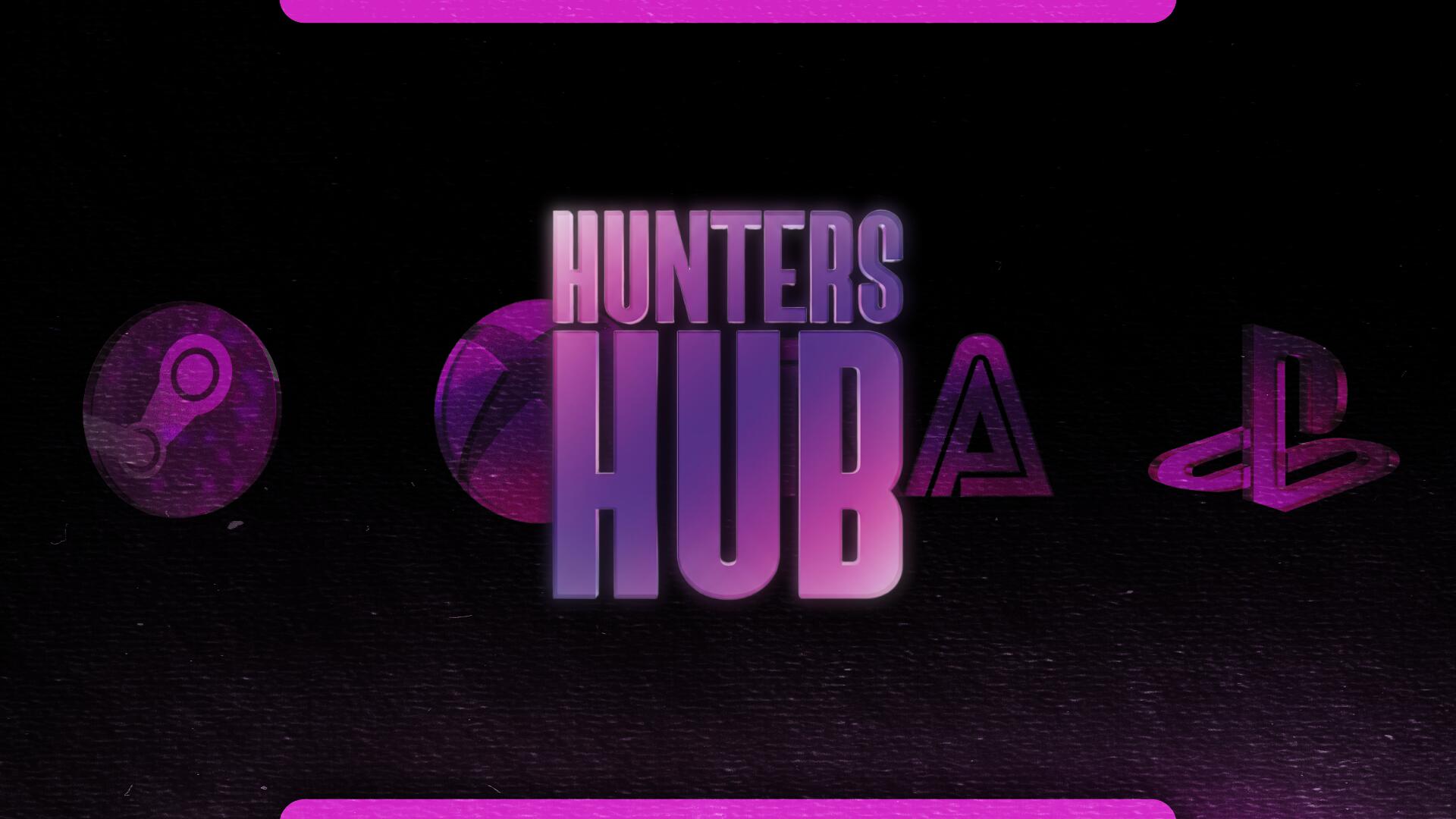 Discovery splash banner for Hunters Hub 🏆 Discord server