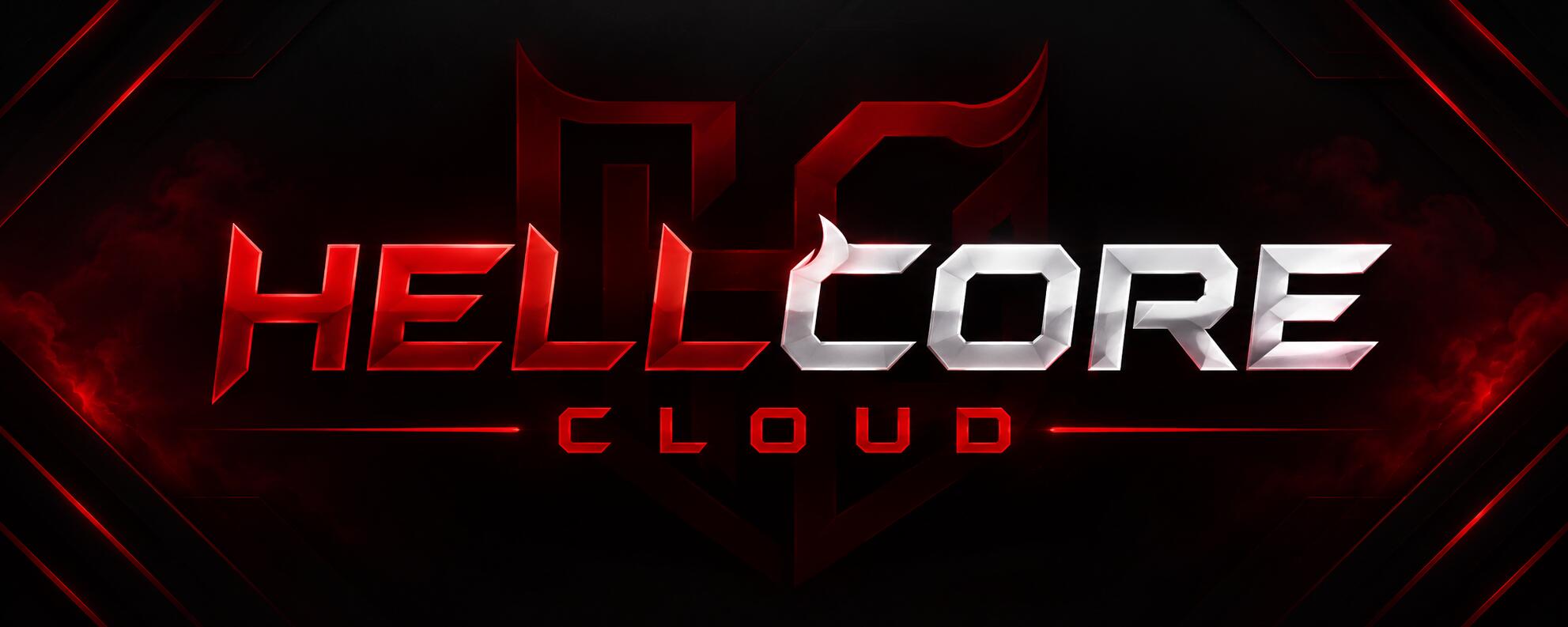 Discovery splash banner for HellCore Since 2024 Discord server