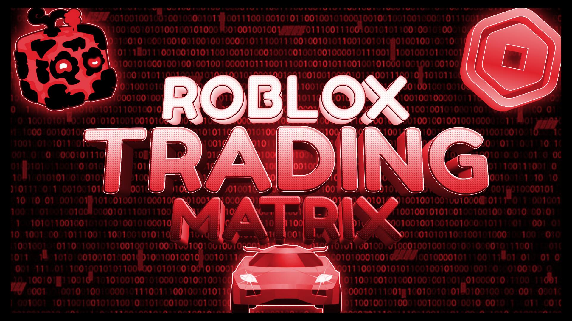 Discovery splash banner for Roblox Trading Matrix | Jailbreak - Bloxfruits - and more! Discord server