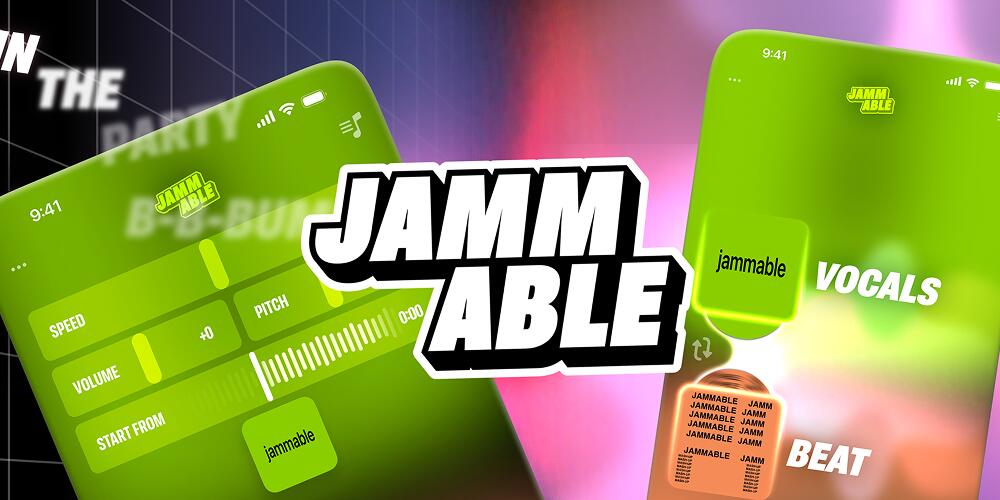 Discovery splash banner for Jammable - Mashups 🚀 Discord server