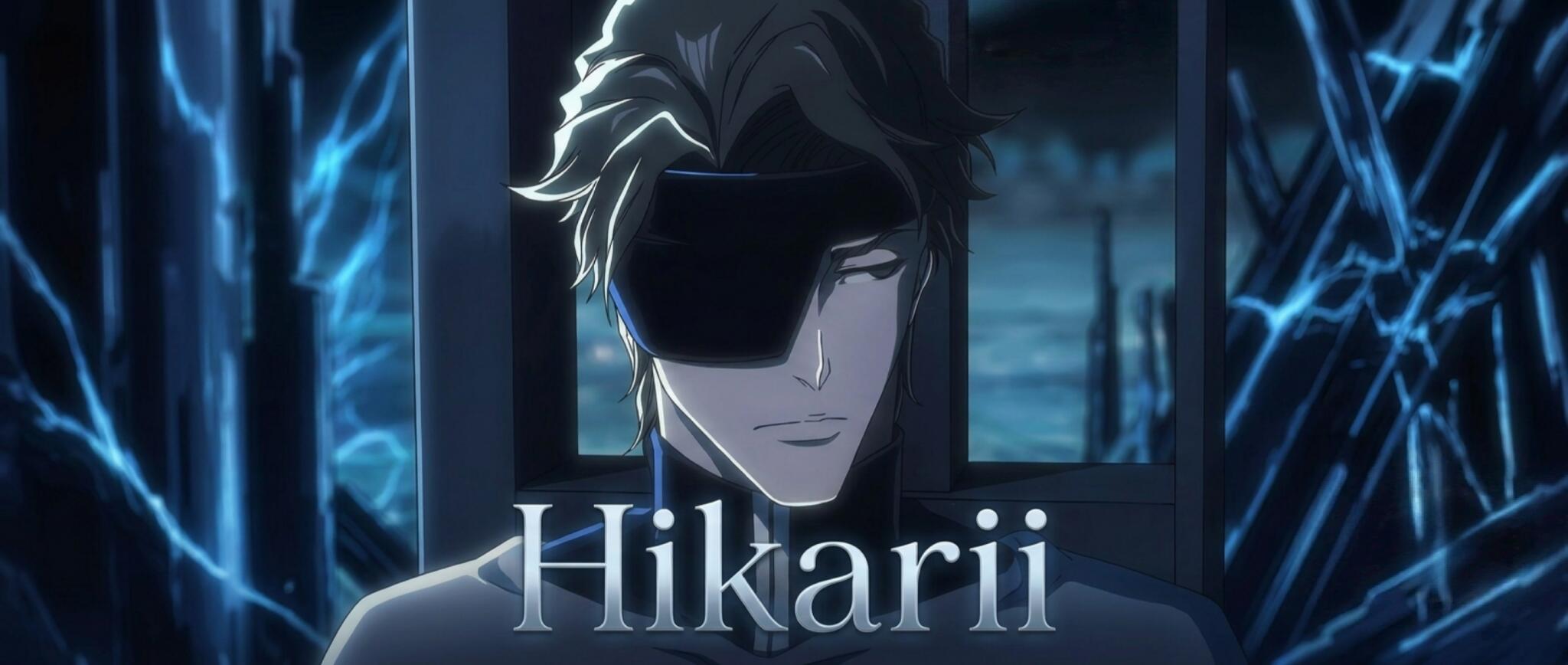 Discovery splash banner for ◡ Hikari • Staff apps open ゛ Discord server