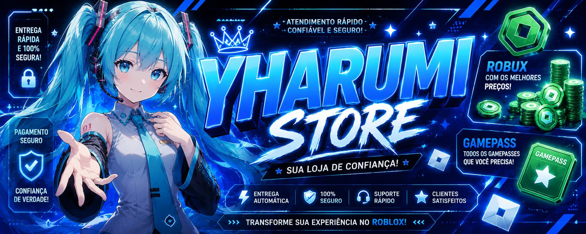 Discovery splash banner for yharumi | store | #2K Discord server