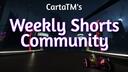 Discovery splash banner for CartaTM’s Weekly Shorts Community Discord server