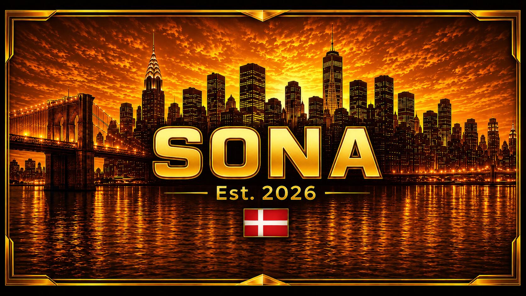 Discovery splash banner for SonaRP.dk 15+ Discord server