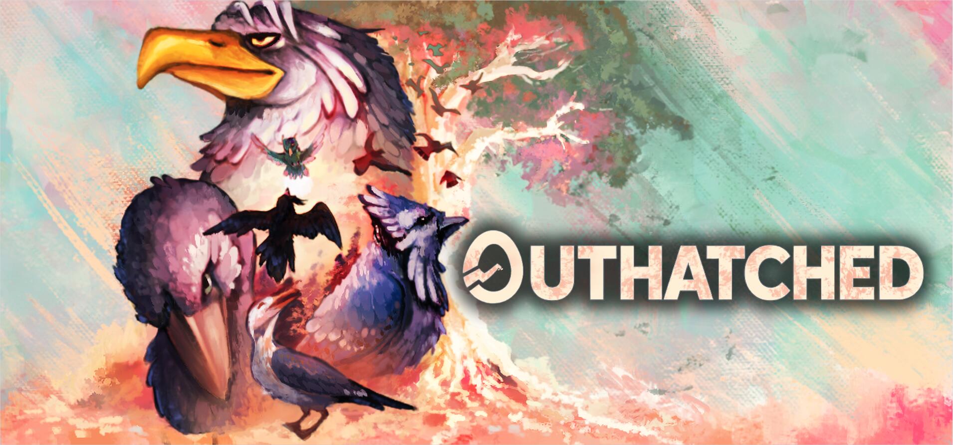 Discovery splash banner for OUTHATCHED Discord server