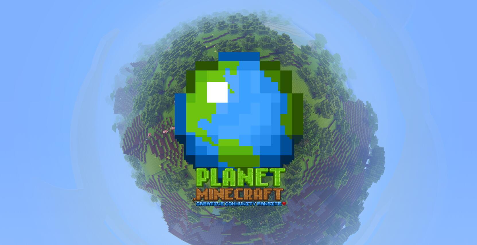 Discovery splash banner for PlanetMinecraft Discord server