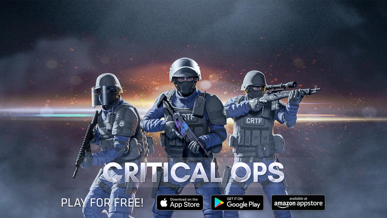 Discovery splash banner for Critical Ops Discord server