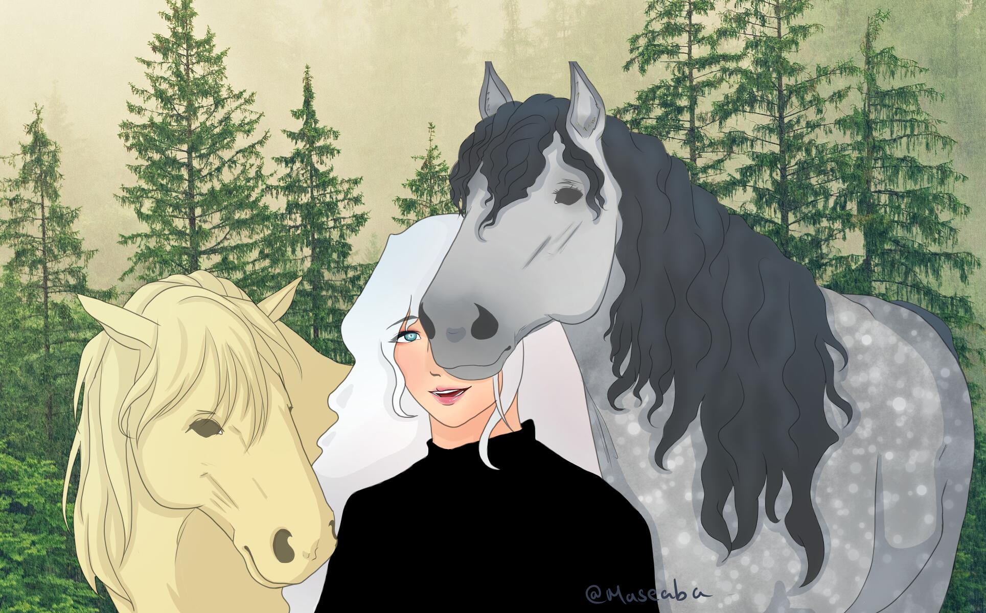 Discovery splash banner for Melissa's Stable Discord server