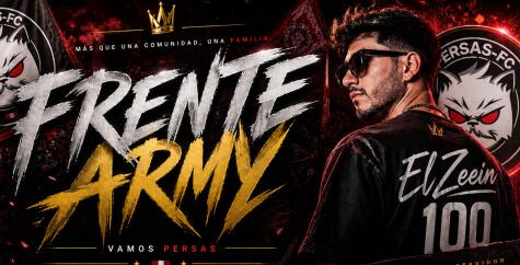 Discovery splash banner for 😎 FRENTE ARMY 😝 Discord server