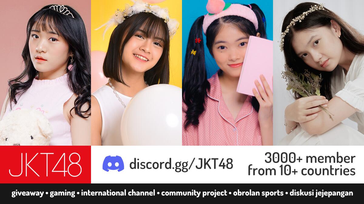 Discovery splash banner for JKT48 Discord - Community Server - #LoveDreamPassion Discord server