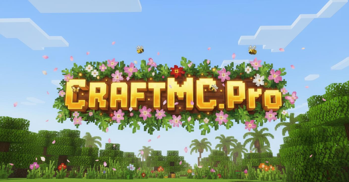 Discovery splash banner for 🍀 CraftMC.Pro | ➥ mc.craftmc.pro 🍀 Discord server