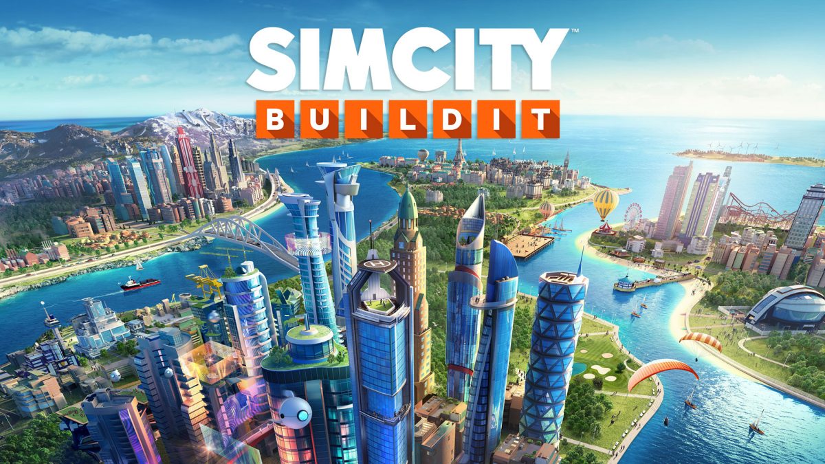 Discovery splash banner for SimCity BuildIt Discord server