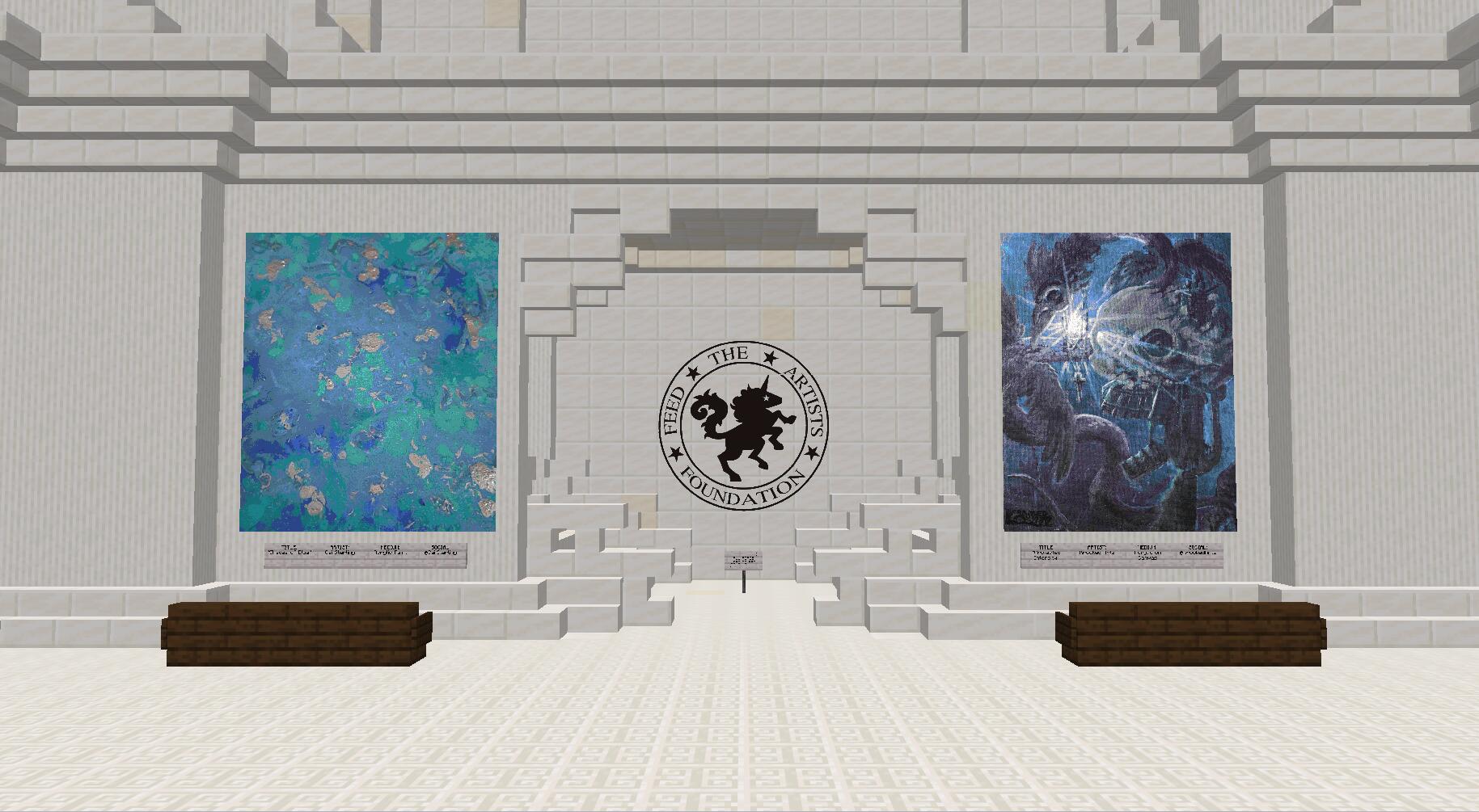 Discovery splash banner for ★ FEED THE ARTISTS ★ Discord server