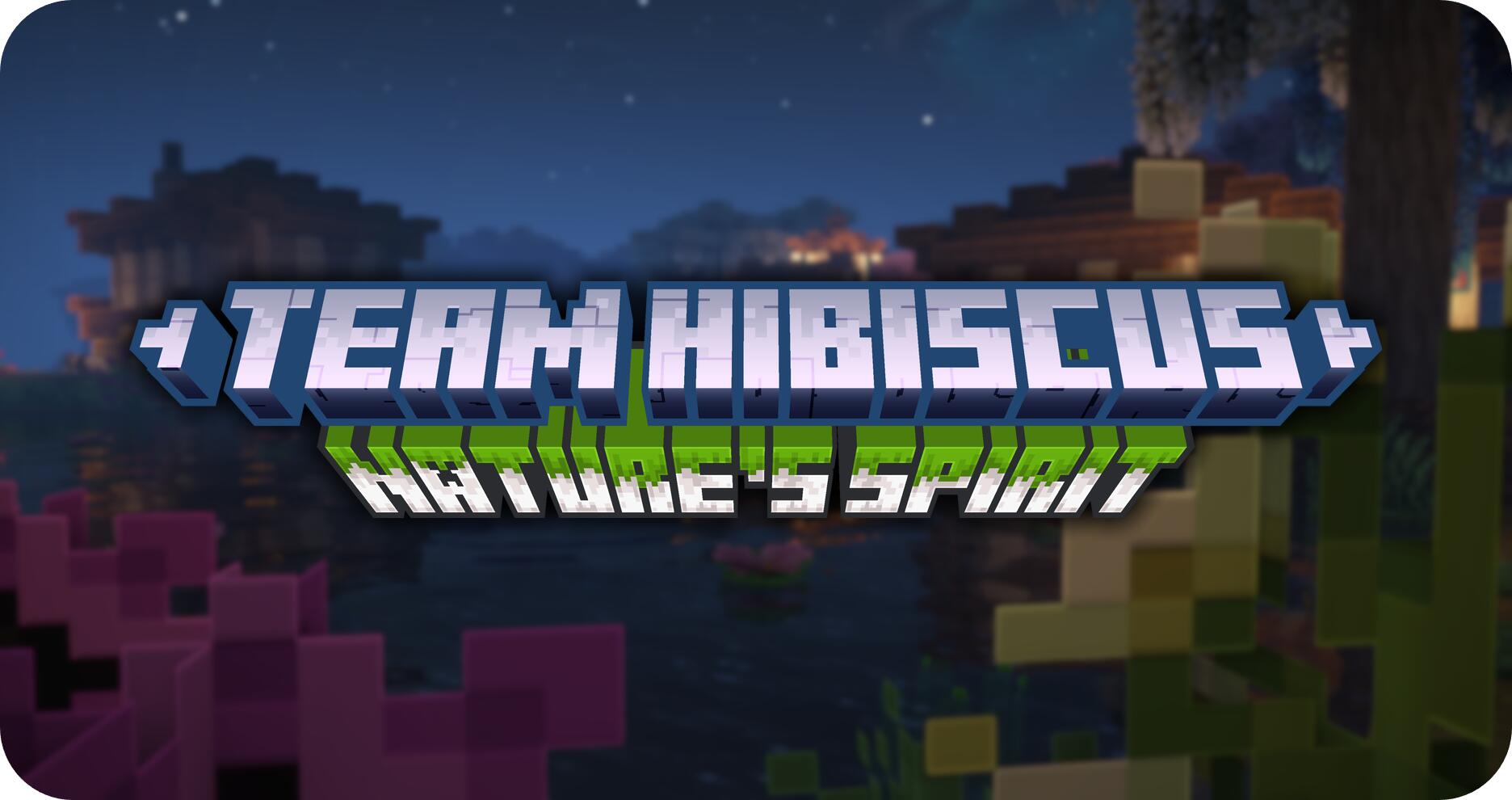 Discovery splash banner for Team Hibiscus Discord server
