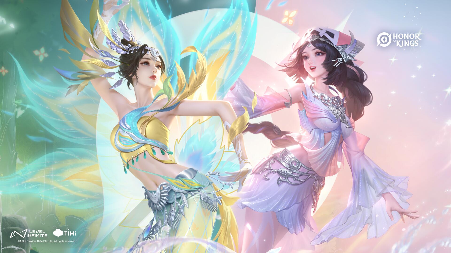 Discovery splash banner for Honor of Kings Arabia Discord server